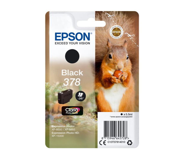 Epson C13T37814010 black 5,5ml - 462438 - zdjęcie